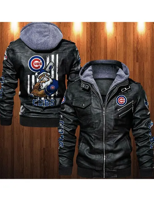 Chicago Cubs Leather Jacket