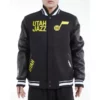 Chloe Utah Jazz Black Wool Jacket