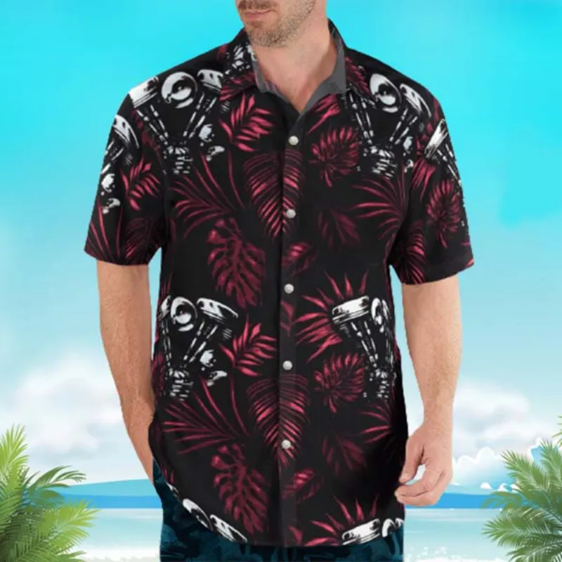 Jason Momoa Harley Davidson Hawaiian Shirt - William Jacket
