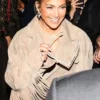 Jennifer Lopez Fringe Suede Jacket For Women