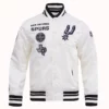 Madison San Antonio Spurs Retro Varsity Jacket