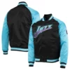 Mia Hall Utah Jazz Full-Snap Varsity Jacket