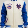 New York Mets Casual Jacket Back