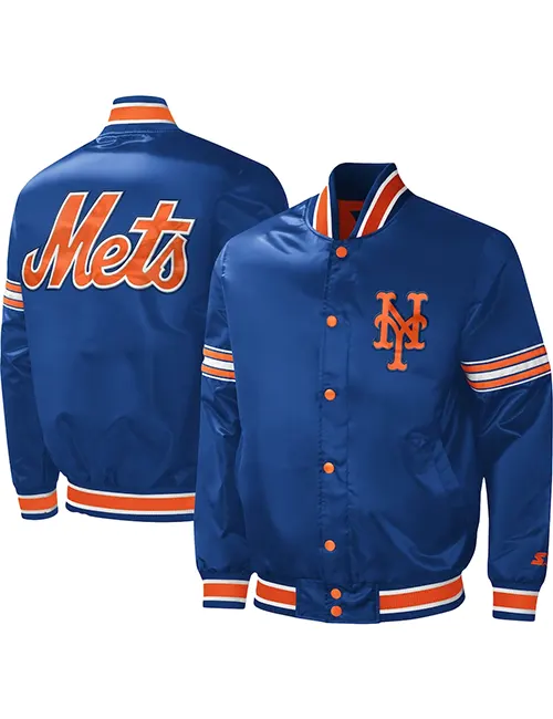 New York Mets Uniform Coat Jacket - William Jacket