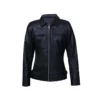 One For The Road Black Leather Jacket