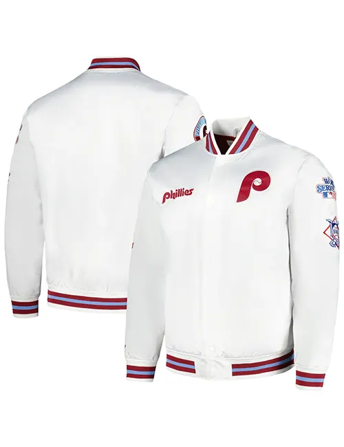 Philadelphia Phillies City Collection Lightweight Satin Jacket ...