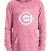Pink Chicago Cubs Hoodie Front