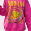 Pink Nirvana Crewneck Sweatshirt