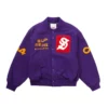 Purple Supreme Varsity Jacket