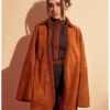 Rachel Sennott Bottoms 2023 Brown Coat
