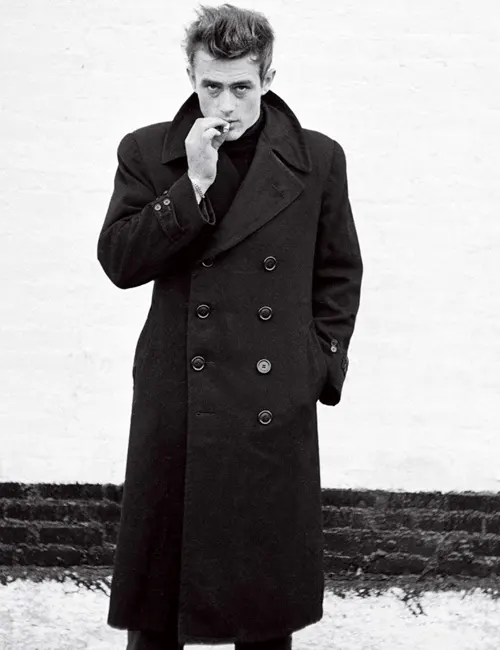 Dean Black Mink Full Length Fur Men's Overcoat
