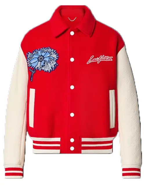 LV Bunny Patches Varsity Jacket For Sale - William Jacket