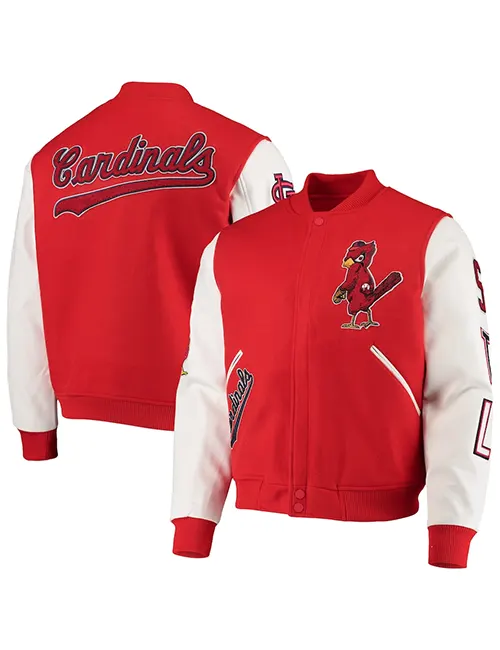 St Louis Cardinals Vintage Sweatshirt - William Jacket