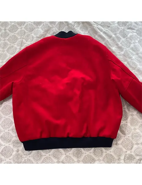 Wool Letterman St. Louis Cardinals Red Varsity Jacket - Jackets Masters