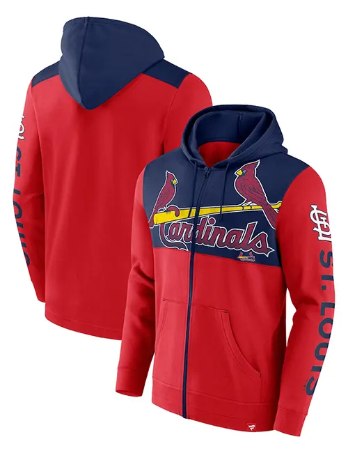 St Louis Cardinals Zip Up Jacket - William Jacket