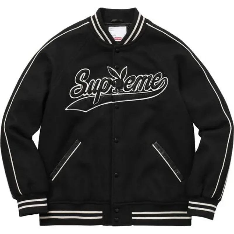 Supreme Supreme x Playboy Denim Trucker Jacket (Black)