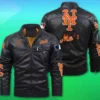 Unisex New York Mets Leather Jacket