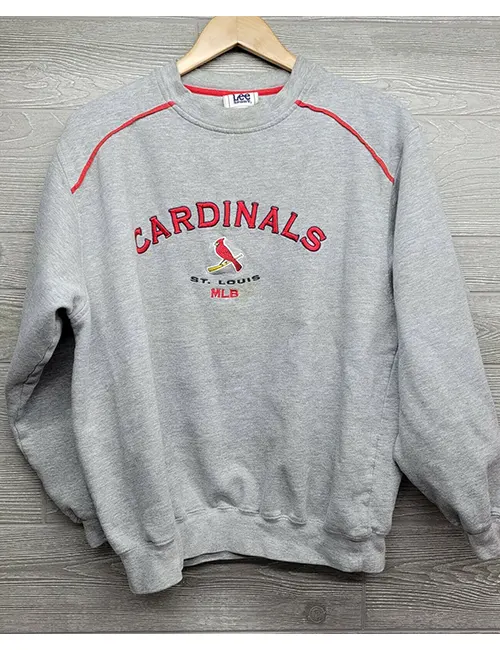 St Louis Cardinals pullover short sleeve hoodie. SZ XL