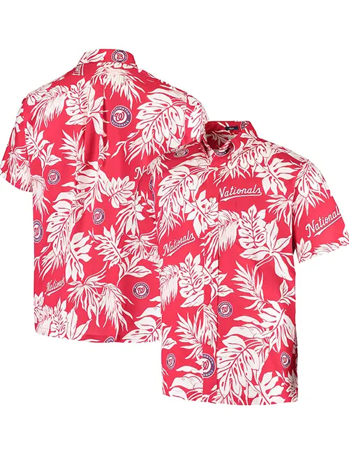 Washington Nationals Hawaiian Shirt - William Jacket