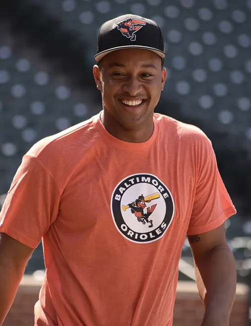 Baltimore Orioles Swinging Logo shirt - William Jacket