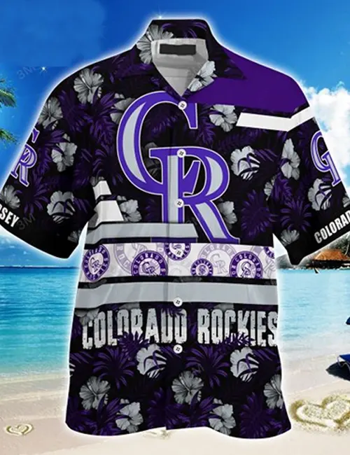 Colorado Rockies Hawaiian Shirt - William Jacket