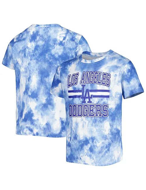 Men's Royal Blue Los Angeles Dodgers Tie-Dye T-Shirt