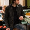 Chris D’Elia Undateable S01 Faux Leather Jacket For Sale