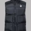 Collingwood Black Puffer Vest