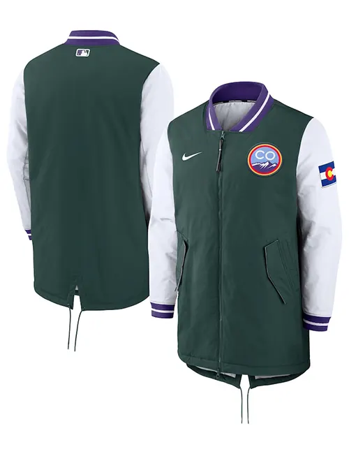Colorado Rockies Dugout Jacket For Men And Women - William Jacket