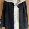 Emma Persian Lamb Fur Black Coat