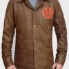 Loki Variant Brown Leather Jacket
