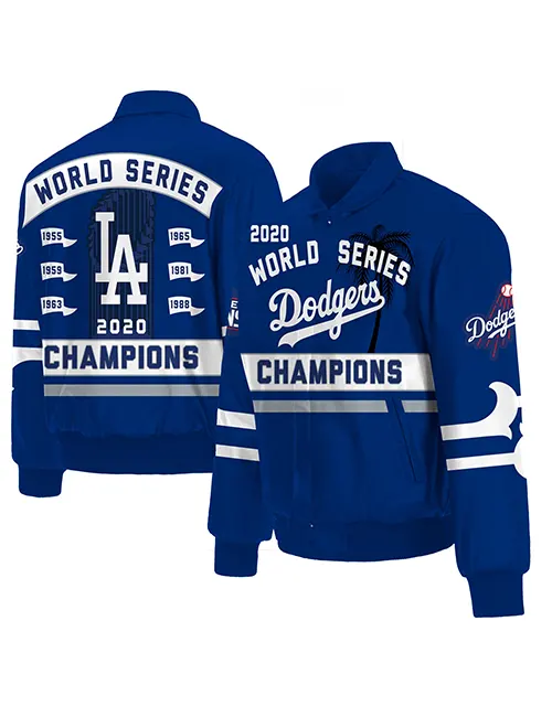 Los Angeles Dodgers World Series Jacket - William Jacket