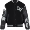 Louis Vuitton Chains Camo Varsity Jacket