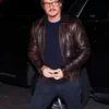 Pedro Pascal SNL Brown Leather Jacket
