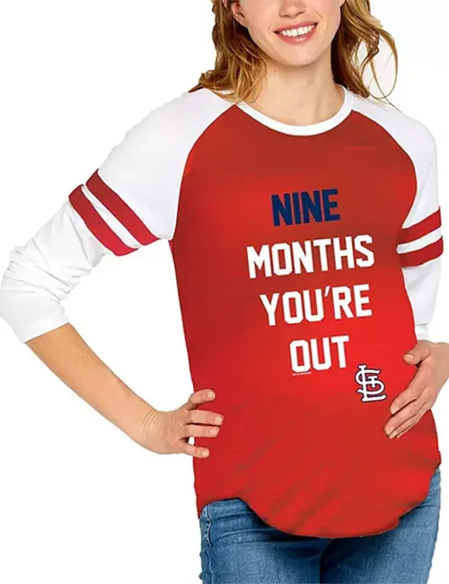 St Louis Cardinals Maternity Shirt - William Jacket