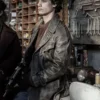 The Walking Dead Daryl Dixon Tristan Zanchi Black Leather Coat