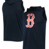 Unisex Boston Red Sox Sleeveless Hoodie