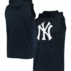 Unisex New York Yankees Sleeveless Hoodie