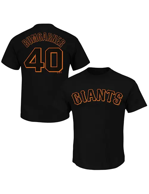 San Francisco Giants Bumgarner T-shirt - William Jacket