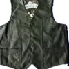 Aces and Eights Total Nonstop Leather Vest