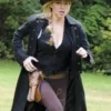 Ava Sharpe Legends Of Tomorrow S05 Leather Trench Coat