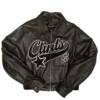 Clints Co Bully Black Leather Jacket