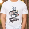 Detroit Tigers Snoopy Shirt