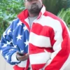 Kanye West American Flag Bomber Jacket
