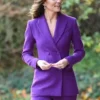 Kate Middleton Purple Suit