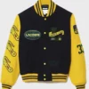 Lacoste Club Yellow Letterman Jacket