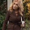 Lauren Fenmore Baldwin The Young and the Restless Brown Trench Coat