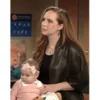 Mariah Copeland The Young and the Restless Faux leather Jacket
