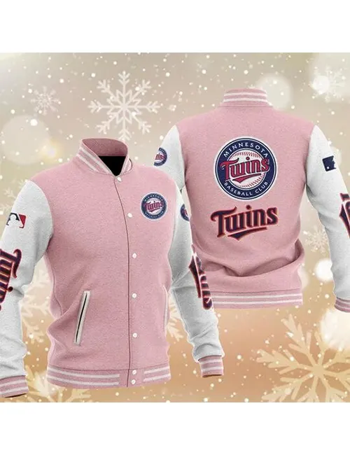 Minnesota Twins Pink Jacket - William Jacket