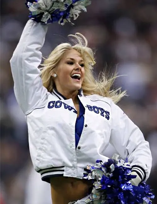 Dallas Cowboys Cheerleaders Varsity Jacket